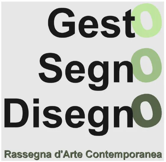 Gesto Segno Disegno
