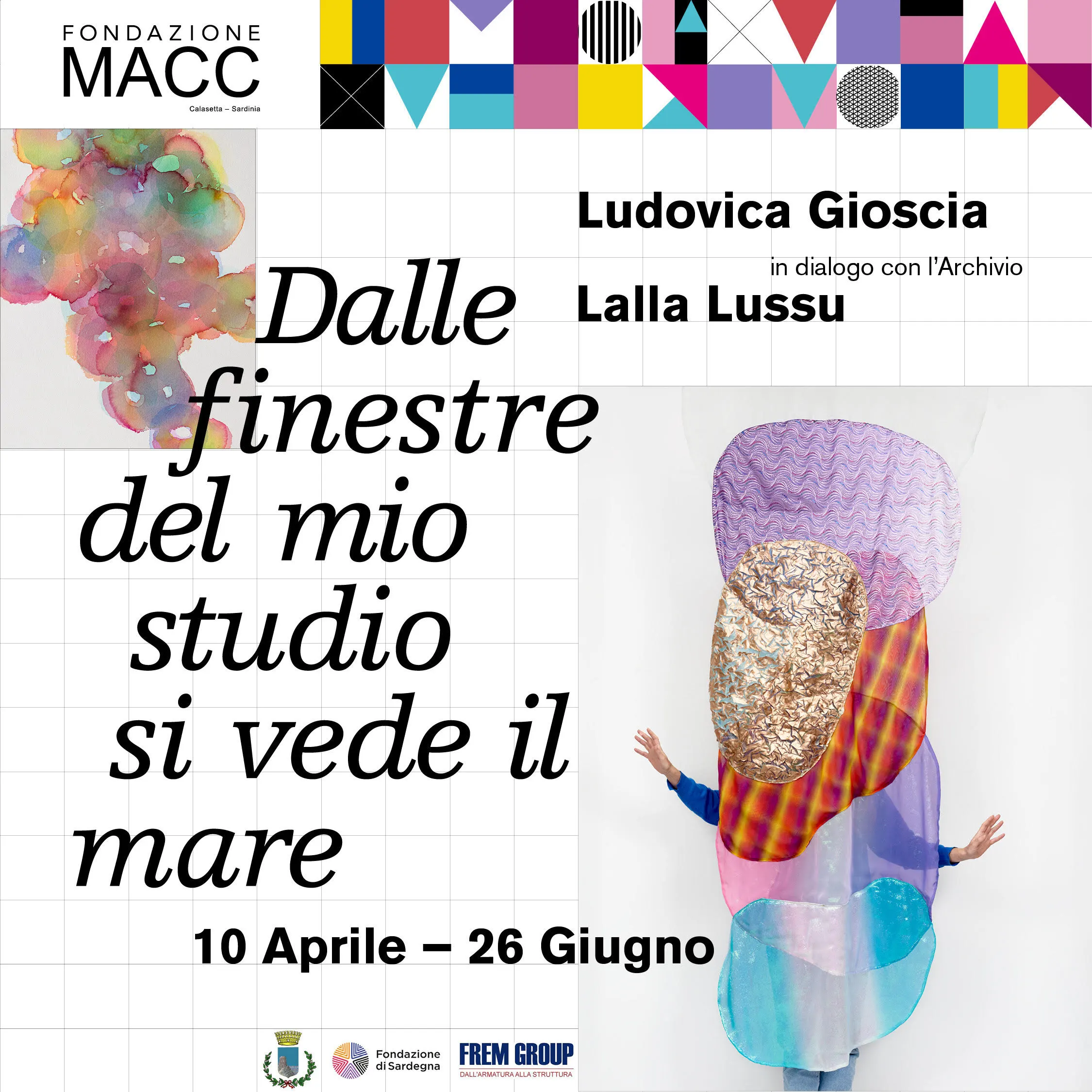 Dalle finestre del mio studio si vede il mare