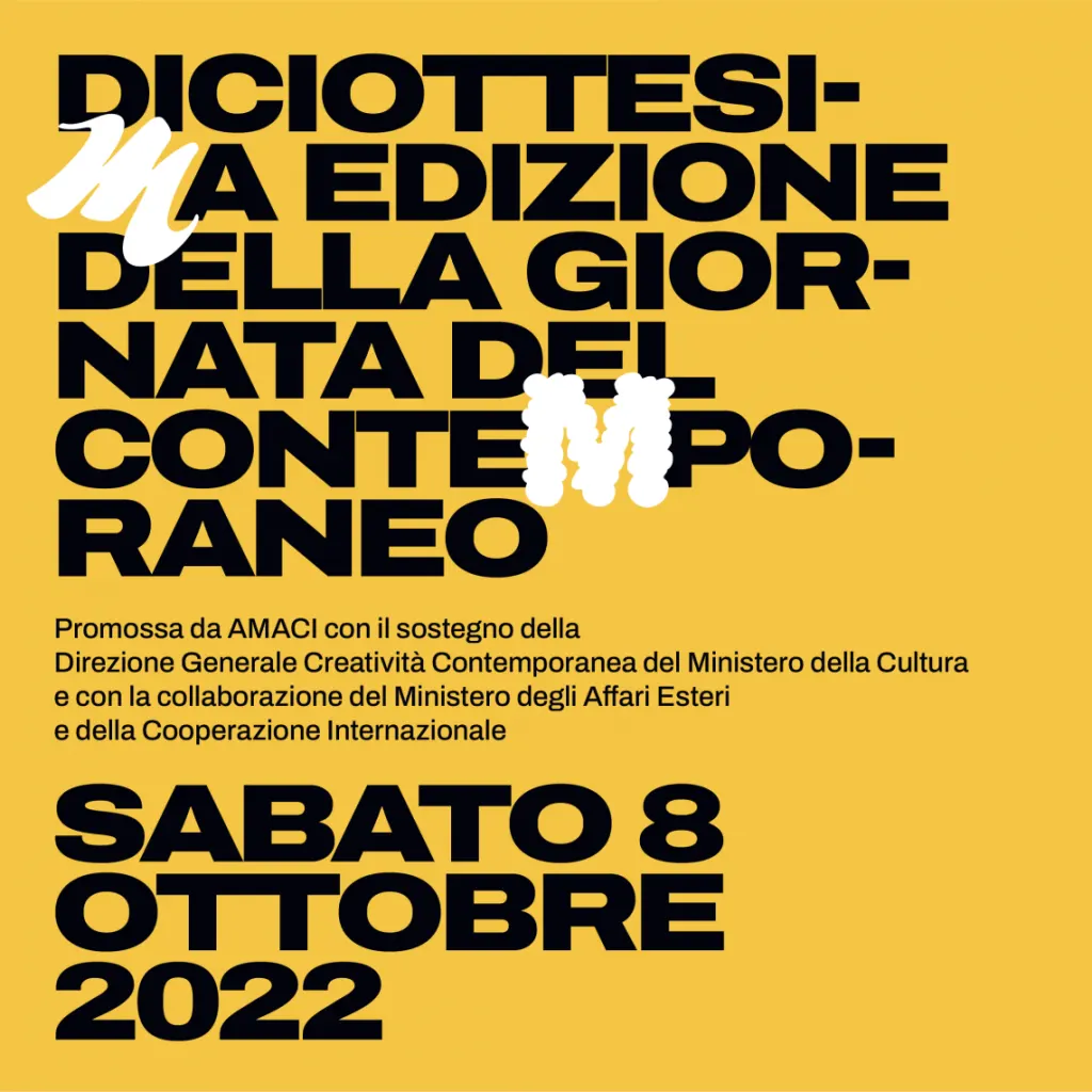 Giornata del Contemporaneo 2022