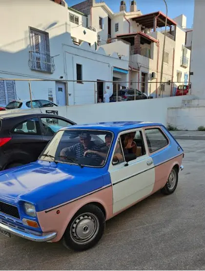 Calasetta Drive, Cristian Chironi e la Fiat 127 Special, per Laboratorio Mediterraneo alla Fondazione MACC