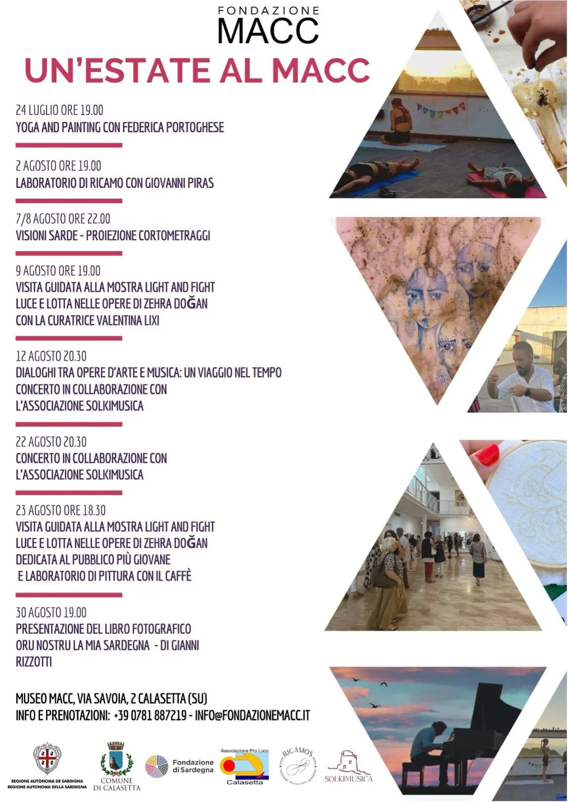 Un’Estate al MACC – un calendario di eventi tra arte, cultura e creatività